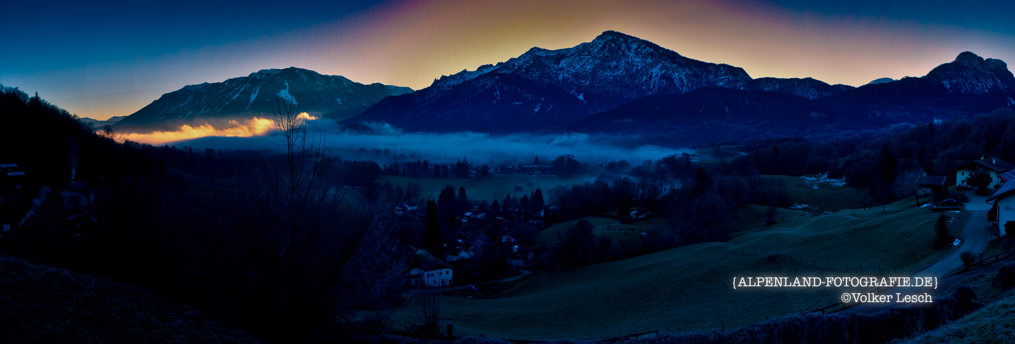 Untersberg Predigtstuhl Panorama © Volker Lesch - Alpenland Fotografie