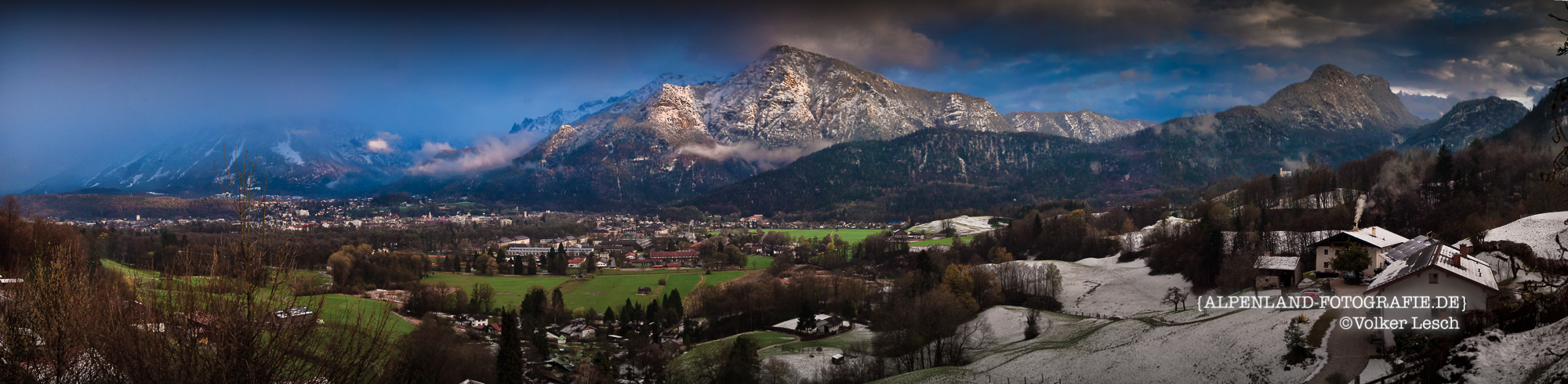 Untersberg Predigtstuhl Panorama © Volker Lesch - Alpenland Fotografie