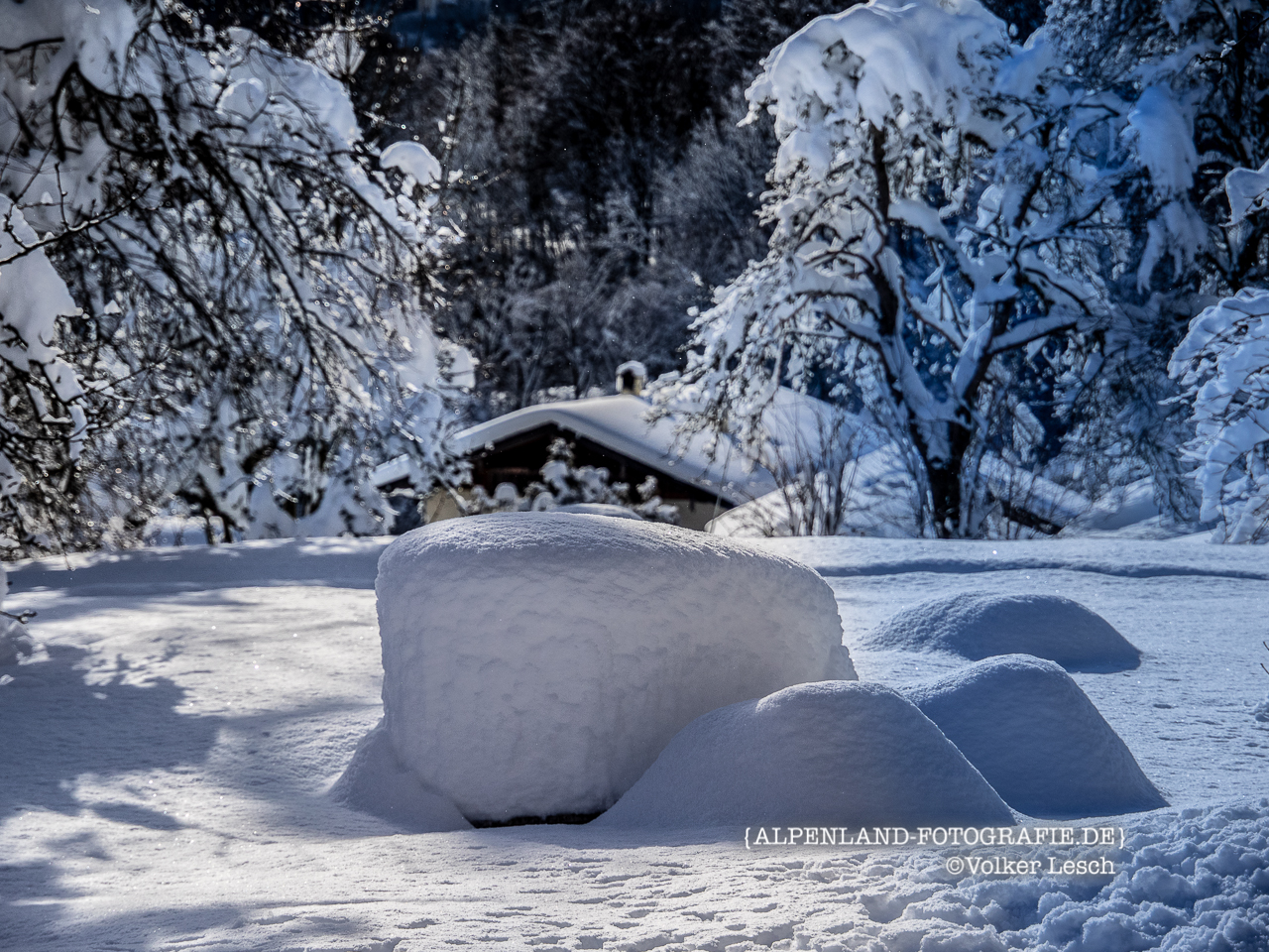 Winter am Mountainfloat Bad Reichenhall © Volker Lesch - Alpenland Fotografie