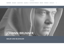 Johann Brunner - Maler und Bildhauer