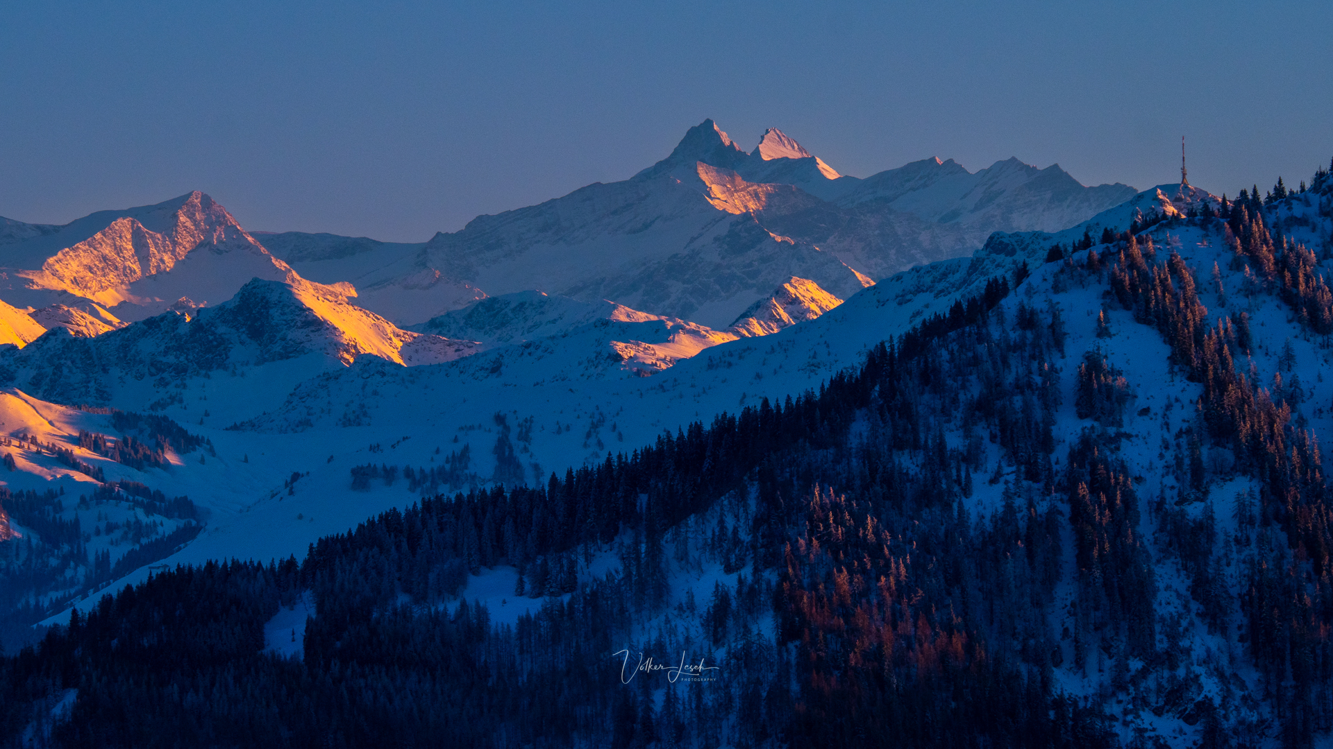 Großglockner im Winter